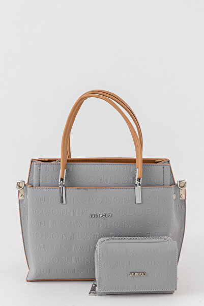 Just Polo Pera Large Volume Women's Shoulder Bag and Wallet Combination with ...