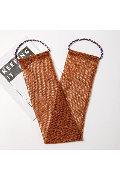 Choice5 فوطة استحمام بنية اللون، إسفنجة تقشير أفريقية من جانت، ليفة استحمام ل...