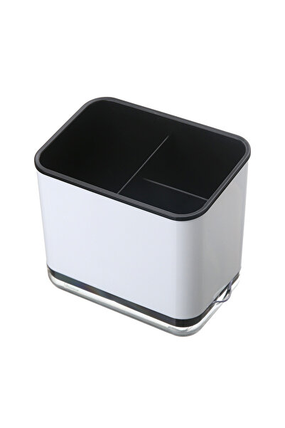 Choice1 Black Double Layer Cutlery Drain Rack, Detachable Chopsticks Cage wit...