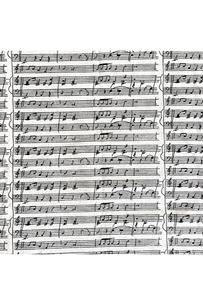 Choice26 قماش قطن مطبوع كتان موسيقية، مقاس 75×45 سم (29×17 بوصة)، مناسب للخيا...
