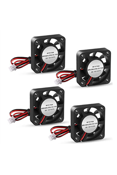 Choice 4 مراوح 4010 بجهد 12 فولت، 4 مراوح يحافظ على البرودة لطابعة ثلاثية الأ...