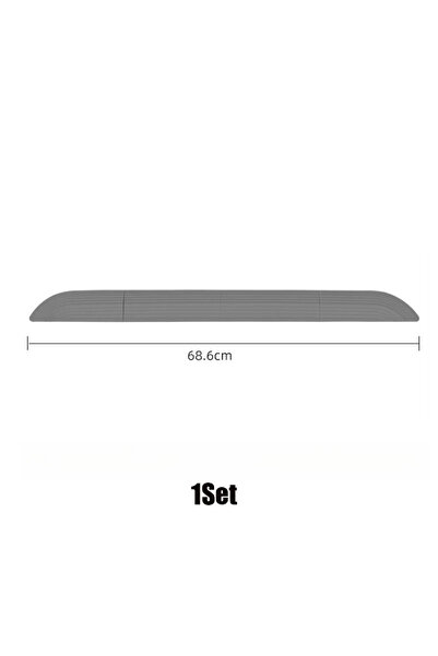 Choice مجموعة واحدة من منحدر مكنسة الروبوت الرمادية، منحدر عتبة من مادة TPE م...