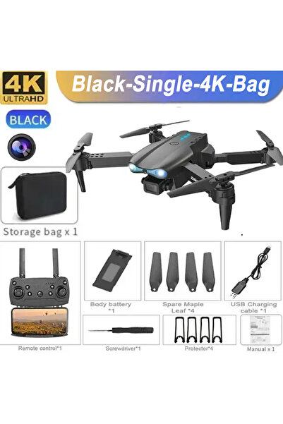 Choice Single-camera black New E99Pro RC Drone 4K Professinal With 1080P Wide...