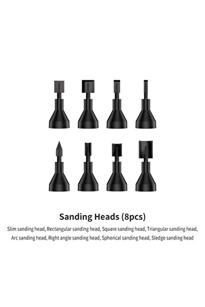 Choice1 رؤوس صنفرة 【DSPIAE ES-A PRO】 صنفرة كهربائية ترددية مطورة "الظل الخفي"...