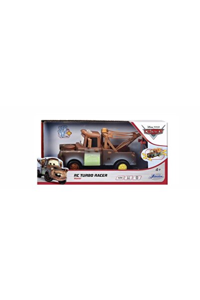 Jada Toys Jada Cars Turbo Racer Mater Remote Control Car, 1 to 24 Scale