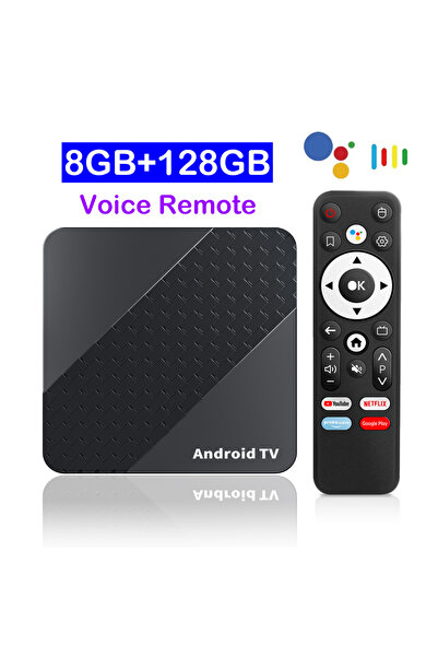 Choice3 صندوق تلفزيون ذكي يعمل بنظام أندرويد 16، مزود بقابس بريطاني، يدعم شبك...