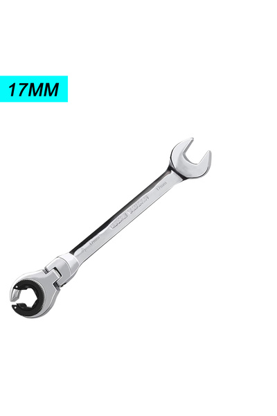 Choice6 17mm Metric Open Flex-Head Ratcheting Wrench Combination 8-22mm, Metr...