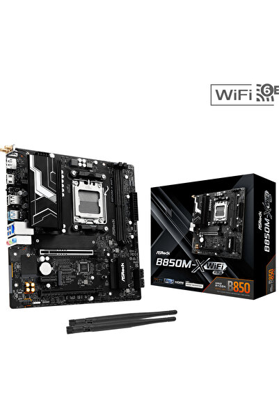 ASROCK Placă de bază B850M-X WIFI R2.0 AM5 2DDR5 M.2 USBC mATX