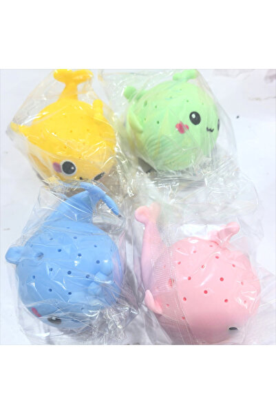 Choice3 مجموعة من 4 قطع من ألعاب استحمام الأطفال، إسفنجة ماصة للماء على شكل ح...