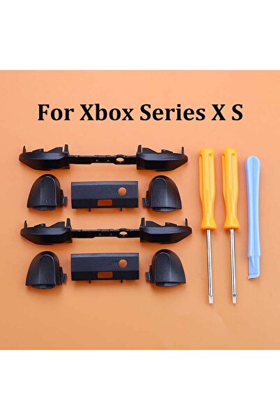 Choice1 مجموعة أزرار تحكم Xbox Series السوداء (قطعتان) LT وRT وRB وLB لأجهزة ...