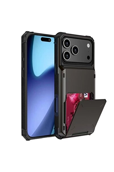 Choice جراب محفظة رمادي من فانجاي لهاتف آيفون 17 برو ماكس، متوافق مع آيفون 17...