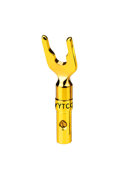 Choice1 1Pcs black YYTCG Gold plated Banana Plug Connectors, Speaker plugs, a...