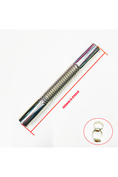 Choice4 وصلة أنبوب عادم سخان هواء موقف السيارات PYG-15 سم 24 مم مع مشبك لسخان...