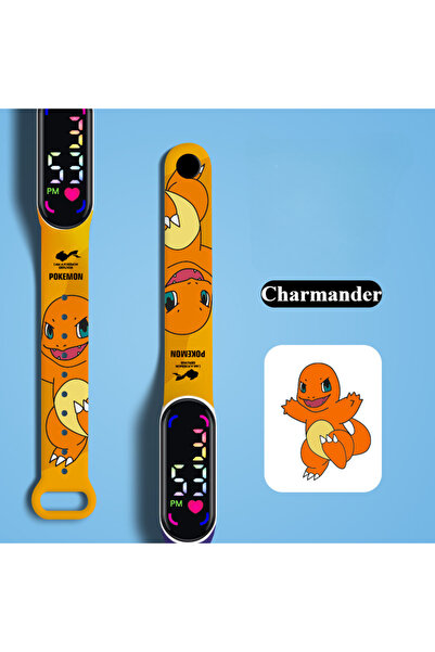 choice2 ساعة بوكيمون LED ثنائية، بيكاتشو وجينجار، ساعة إلكترونية رقمية مقاومة...