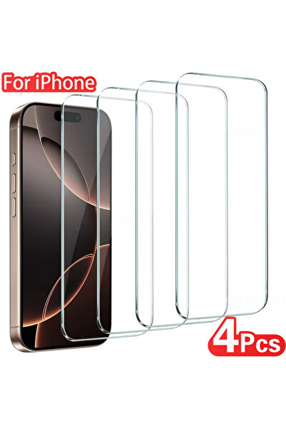 Choice25 مجموعة حماية عالية الوضوح مكونة من 4 قطع لهاتف آيفون 16 برو، و4 قطع ...