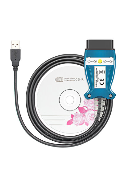 choice2 علبة زرقاء جديدة لشريحة FTDI K DCAN K+CAN لسيارات BMW، متوافقة مع أجه...