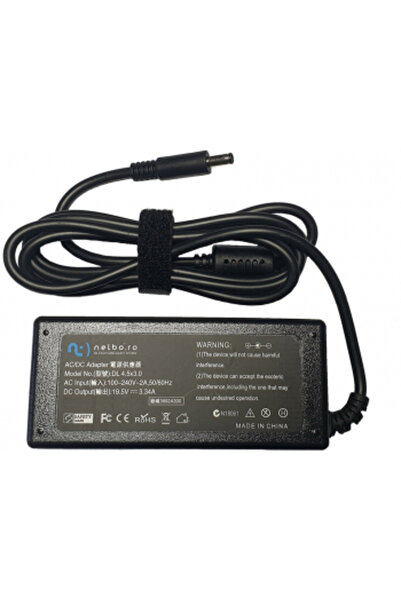 nelbo Laptop charger compatible with Dell Vostro P52F 65W 19.5V 3.34A 4.5x3.0...