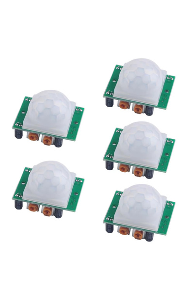 Choice1 5pcs 1/2/5/10pcs HC-SR501 Adjust IR Pyroelectric Infrared PIR Motion ...