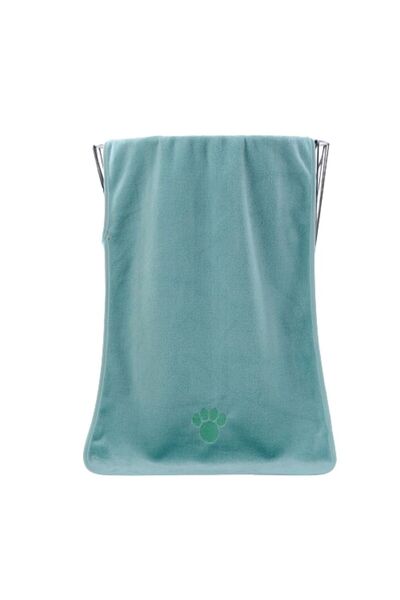 Choice13 100x50cm Green Highly Absorbent Dog Towels Breathable Microfiber Pet...