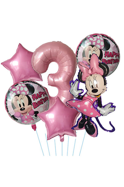 Choice21 6 قطع من بالونات فويل عملاقة على شكل ميكي وميني، مقاس 32 بوصة، بتصمي...