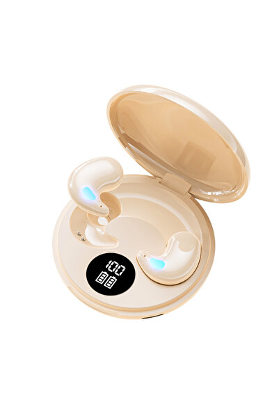 Choice سماعات أذن لاسلكية بلوتوث للنوم، مزودة بشاشة LED ذكية، وبطارية تدوم طو...