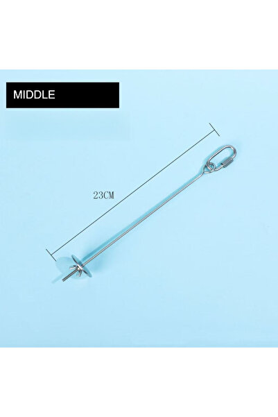 Choice1 Middle Stainless Steel Fruit Skewer for Bird Feeder New Bird Toy Spea...