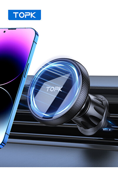 Choice حامل هاتف السيارة Magsafe من TOPK لفتحة التهوية، مغناطيسية قوية عالية ...