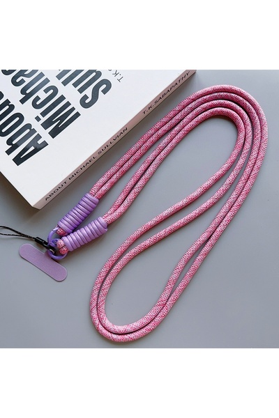 Choice9 حبل تعليق هاتف عالمي جديد ومتين ومتعدد الألوان - حزام طويل للكتف/الرق...