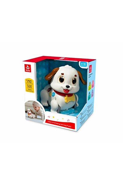 Hola Toys Jucarie interactiva Hola - Catelus, cu lumini si sunete