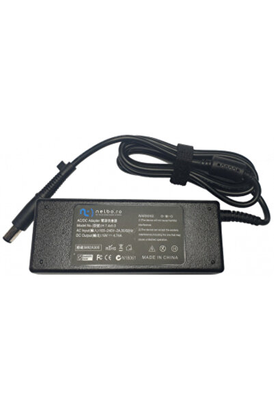 nelbo Laptop charger compatible with HP 8510P 90W 19V 4.74A plug 7.4X5.0mm