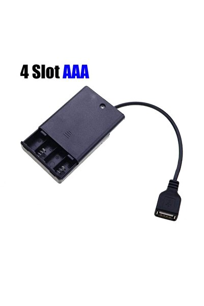 Choice1 علبة بطاريات AAA بأربعة فتحات (قطعة واحدة) أو بفتحتين (قطعة واحدة) أو...