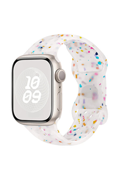 Choice57 38mm 40mm 41mm JellyW Color Particles Strap for Watch Ultra 2 Band 4...