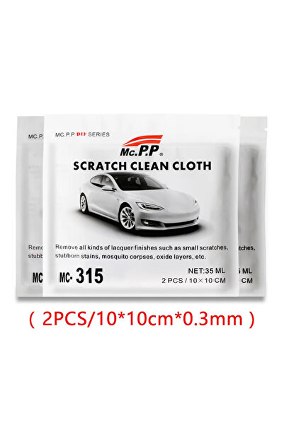 Choice1 قطعتان من قماش إزالة خدوش السيارات بتقنية النانو ماجيك المطورة، قماش ...