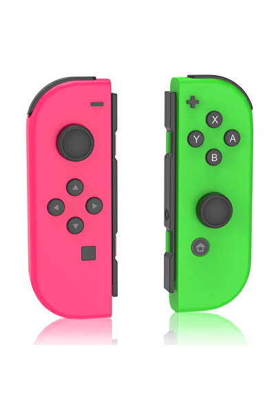 Choice3 Pink Green Replacement Wireless Joyc Controller for Switch/Lite/OLED ...