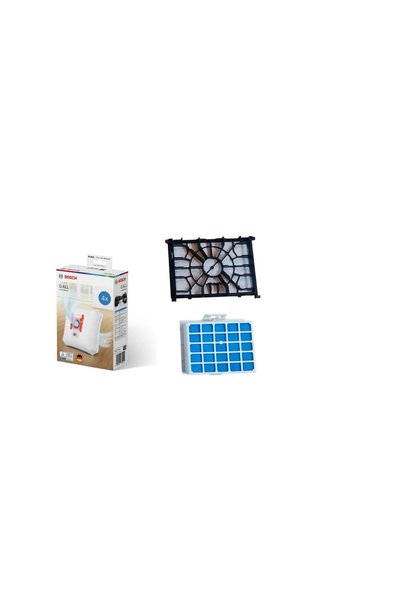 Bosch BGL6POW1 ORJİNAL TOZ TORBASI HEPA FİLTRE İÇ FİLTRE 3LÜ SET