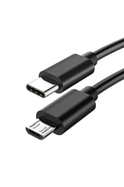 Choice كابل NNBILI أسود بطول 1.5 متر من نوع USB C إلى USB Micro لأجهزة Redmi ...