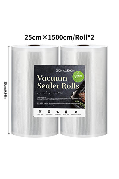 Choice4 حقيبة تخزين الطعام بالتفريغ الهوائي من saengQ، مقاس 25-1500 سم - قطعت...