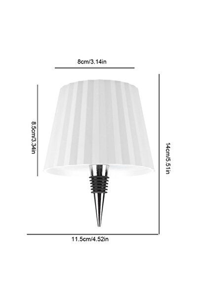 Choice12 Type C 3color 02 Wireless Bottle Lamp 3 Color + RGB Decorative Night...