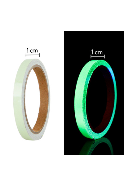 Choice4 ملصق فلورسنت مضيء ذاتي اللصق من 3M، مقاس 10 مم، متوفر بخمسة أحجام، لت...