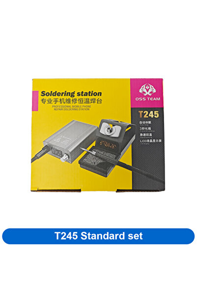 Choice1 محطة لحام OSS T245 قياسية 220 فولت، بقدرة 130 واط، مزودة بشاشة رقمية ...