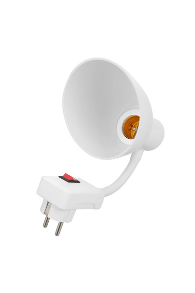 Choice1 حامل مصباح - محول قاعدة مصباح مرن قابل للتعديل والدوران من نوع E27-E2...