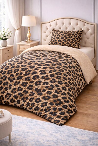 VALİOSA VALİDEZ طقم غطاء لحاف مفرد من القطن بنقشة فلورا