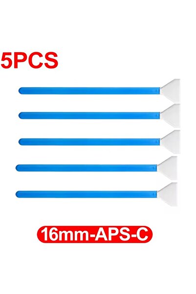 Choice3 مجموعة مسحات تنظيف مستشعر الكاميرا العالمية 16 مم - 5 قطع لمستشعر CCD...