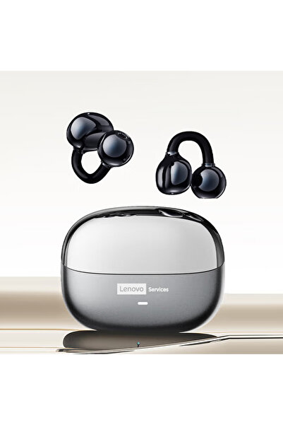 choice2 سماعات بلوتوث أصلية من لينوفو، رمادية اللون، طراز LE302، صوت عالي الد...