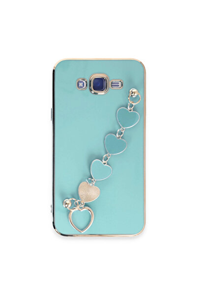 xirshop جراب سامسونج جالاكسي J7 من السيليكون - أخضر مائي