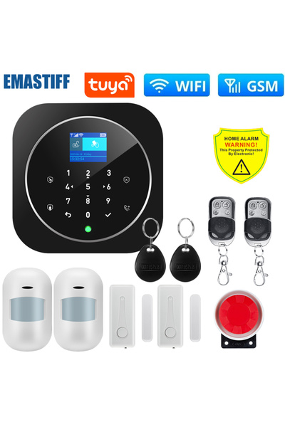 Choice32 نظام إنذار لاسلكي جديد من Tuya W9B2 مزود بقابس أوروبي، يعمل بتقنية ا...