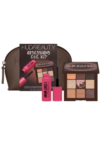 HUDA Huda Eyeshadow Mascara Eyelash Set Obsessions 2 Pieces
