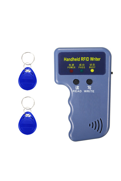 Choice3 IDW01 2BlueKeys Handheld 125KHz Read EM4100 TK4100 RFID ier Writer Du...