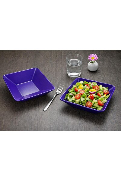 Keramika Kare Siera 19 cm Salad Bowl Cobalt Blue 2 Pieces