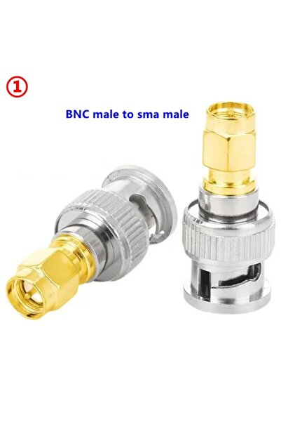 Choice9 2PCS Type1-2PCS 2PCS Q9 BNC To SMA Male Plug&Female Jack Disc RF Adap...